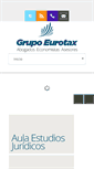 Mobile Screenshot of grupoeurotax.com